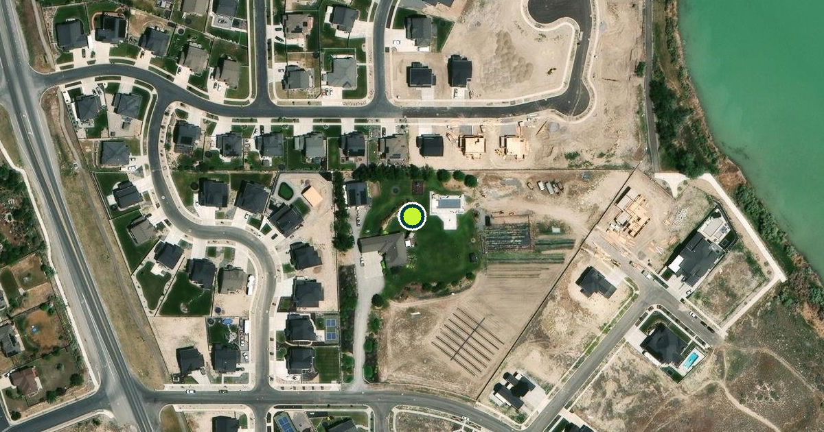 Satellite view of Saratoga Springs Pickleball Courts