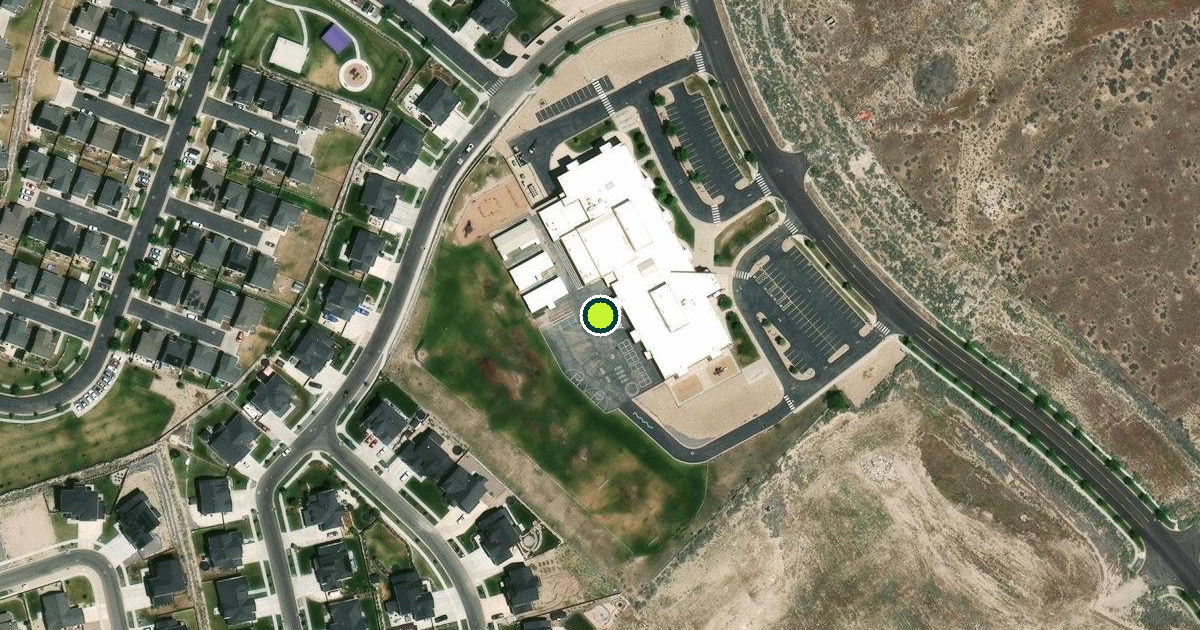 Satellite view of Saratoga Springs Pickleball Courts