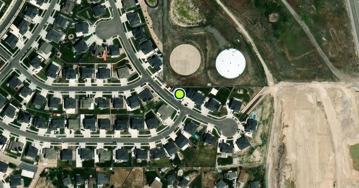 Satellite view of Saratoga Springs Pickleball Courts