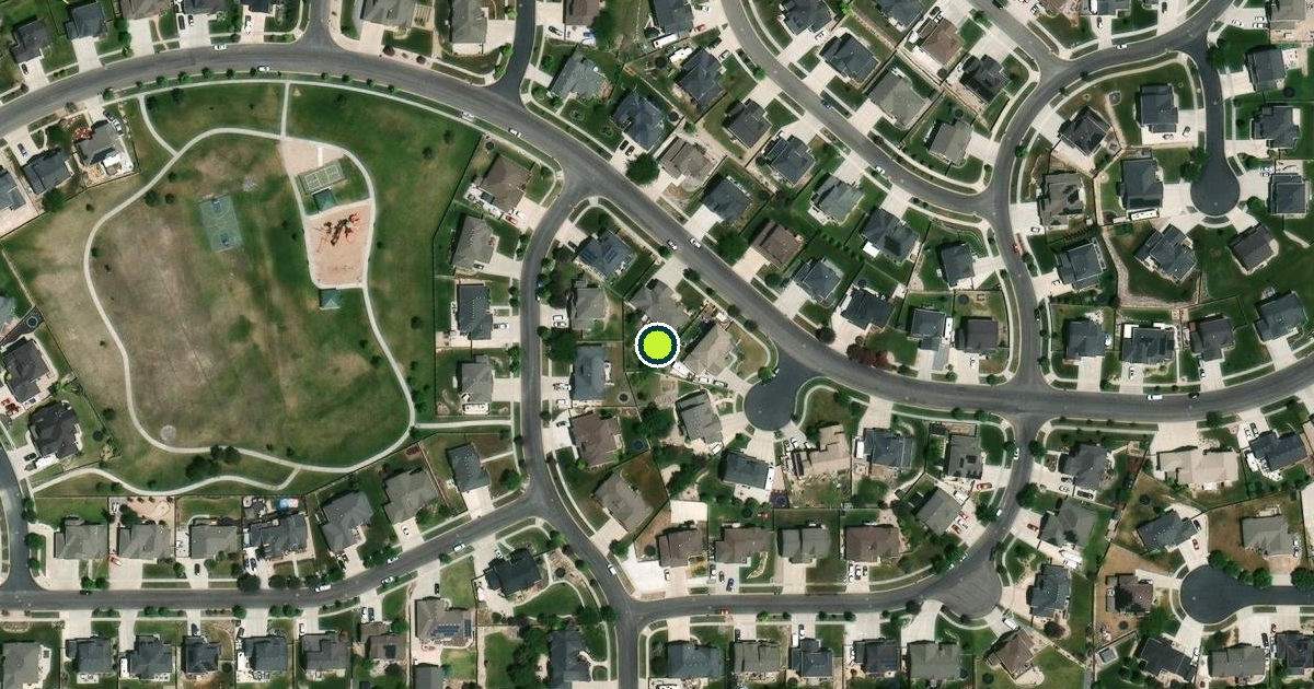 Satellite view of Saratoga Springs Pickleball Courts
