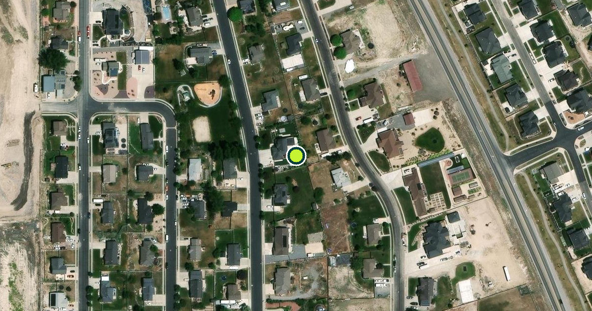 Satellite view of Saratoga Springs Pickleball Courts
