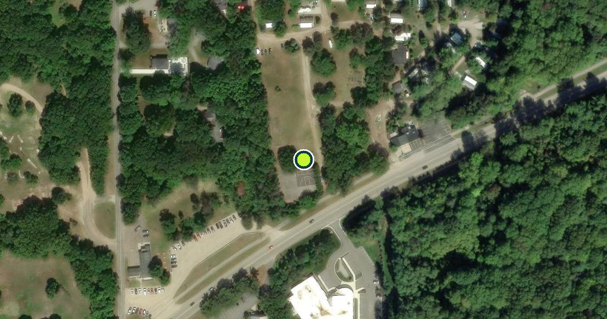 Satellite view of Saugatuck Township Pickleball Courts