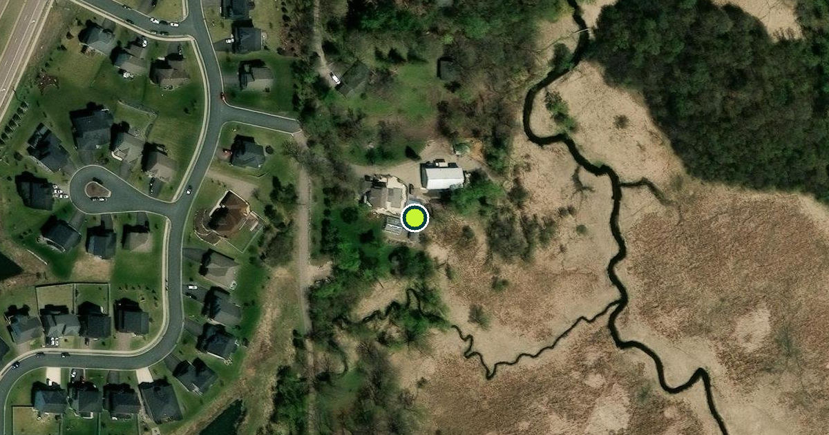 Satellite view of Savage Pickleball Courts