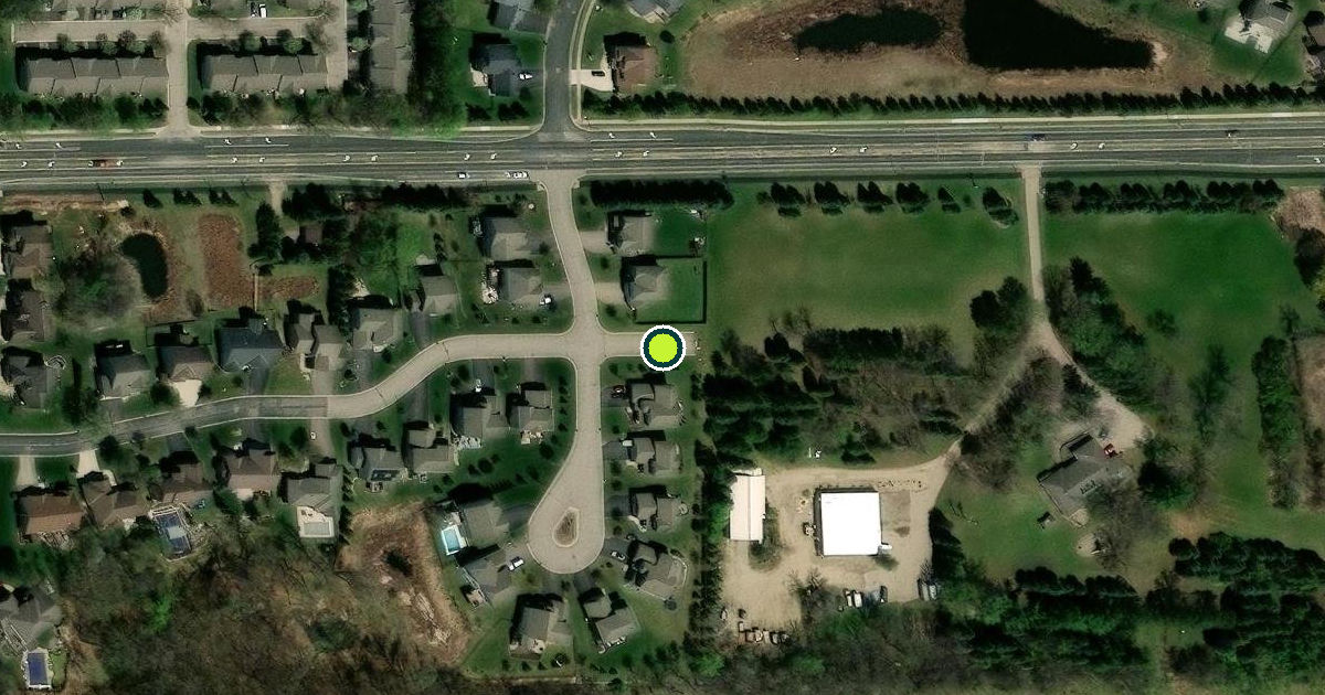 Satellite view of Savage Pickleball Courts