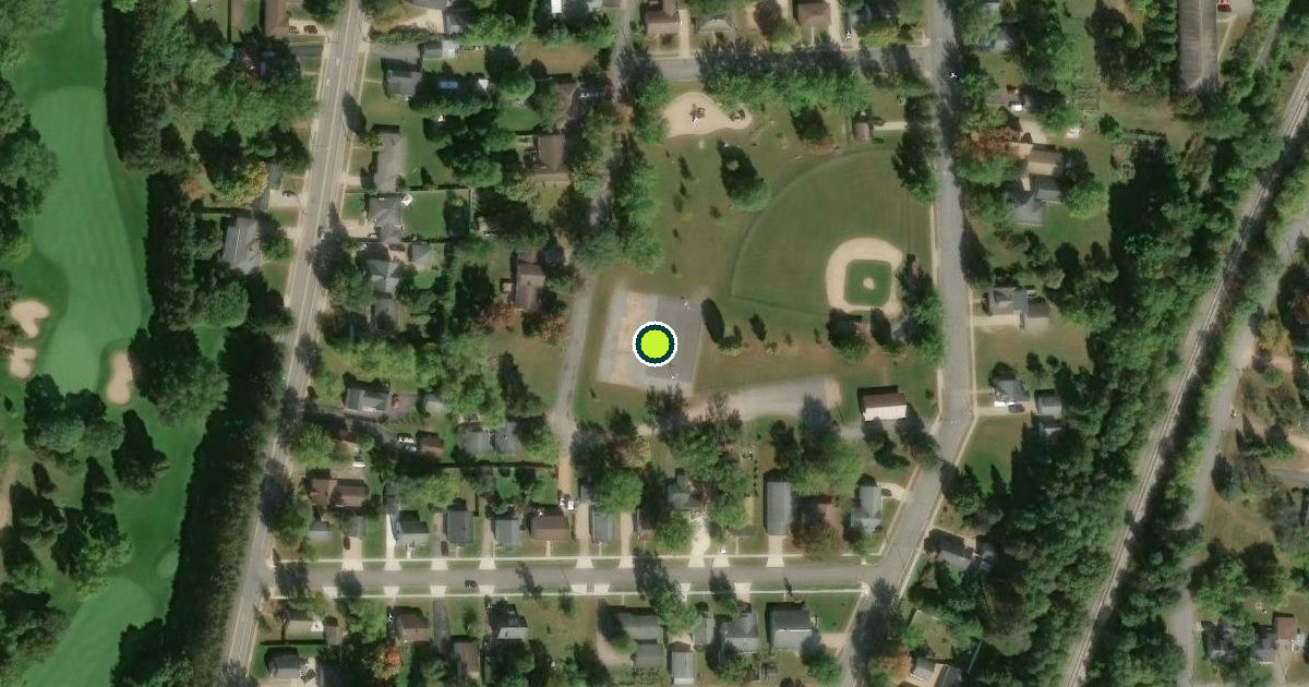 Satellite view of Schofield Pickleball Courts