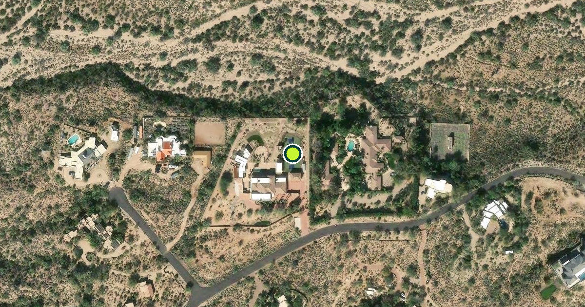 Satellite view of Scottsdale Pickleball Courts