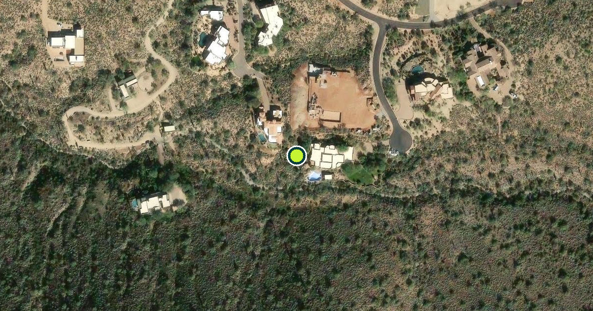 Satellite view of Scottsdale Pickleball Courts