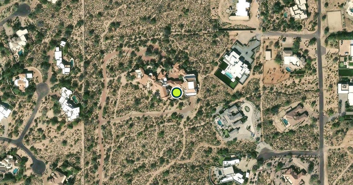 Satellite view of Scottsdale Pickleball Courts