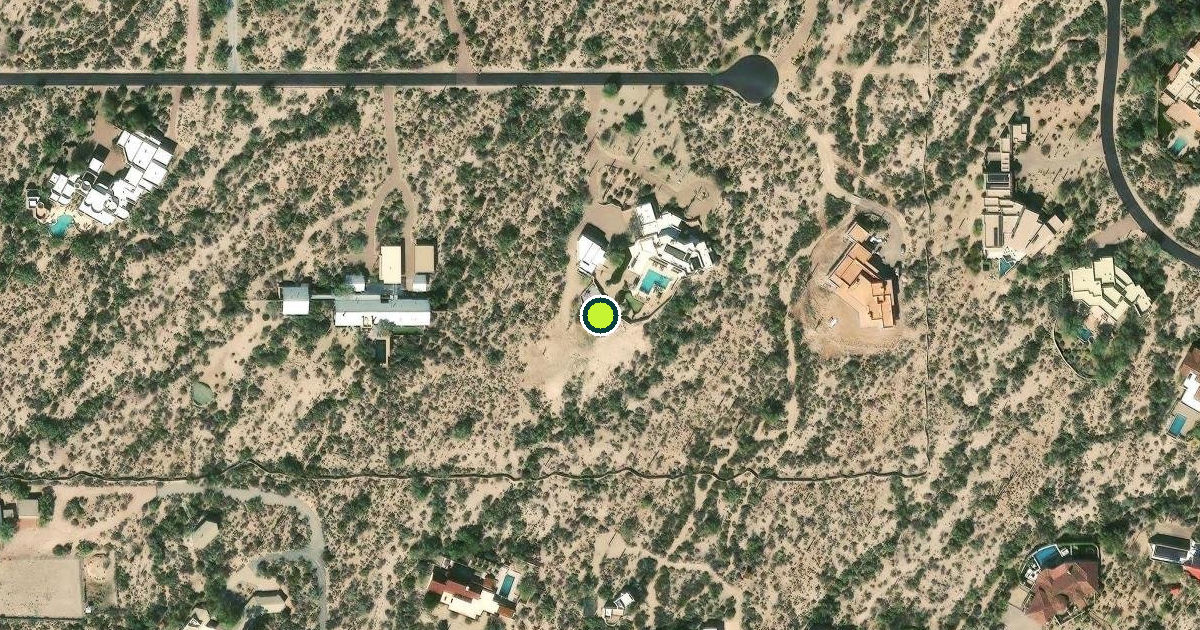 Satellite view of Scottsdale Pickleball Courts