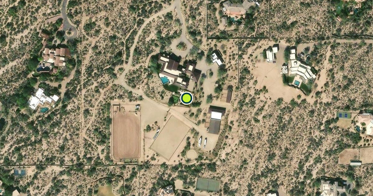 Satellite view of Scottsdale Pickleball Courts