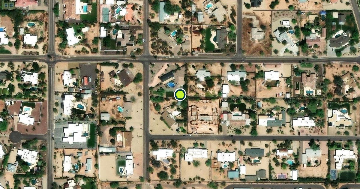 Satellite view of Scottsdale Pickleball Courts