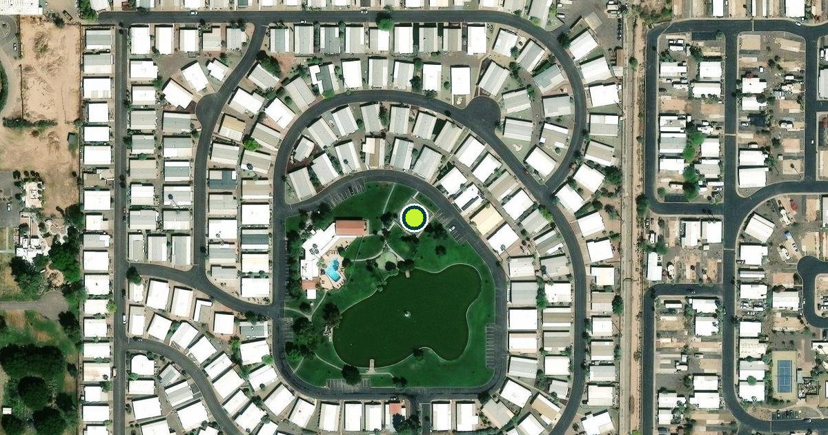 Satellite view of Scottsdale Pickleball Courts