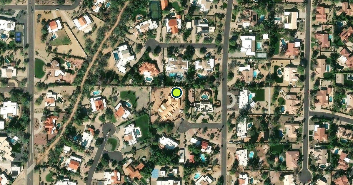 Satellite view of Scottsdale Pickleball Courts