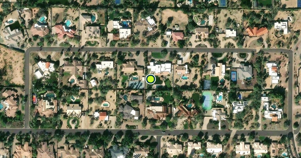 Satellite view of Scottsdale Pickleball Courts