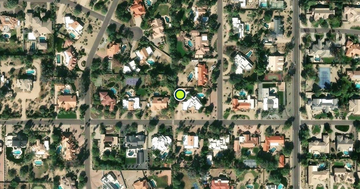 Satellite view of Scottsdale Pickleball Courts
