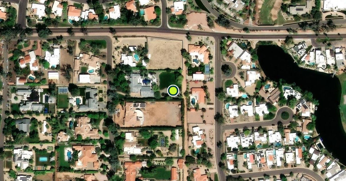 Satellite view of Scottsdale Pickleball Courts