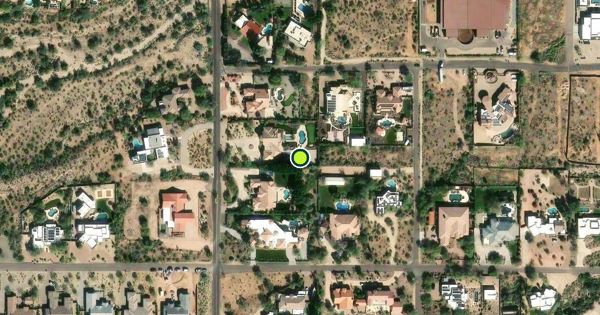 Satellite view of Scottsdale Pickleball Courts