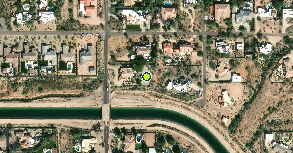 Satellite view of Scottsdale Pickleball Courts