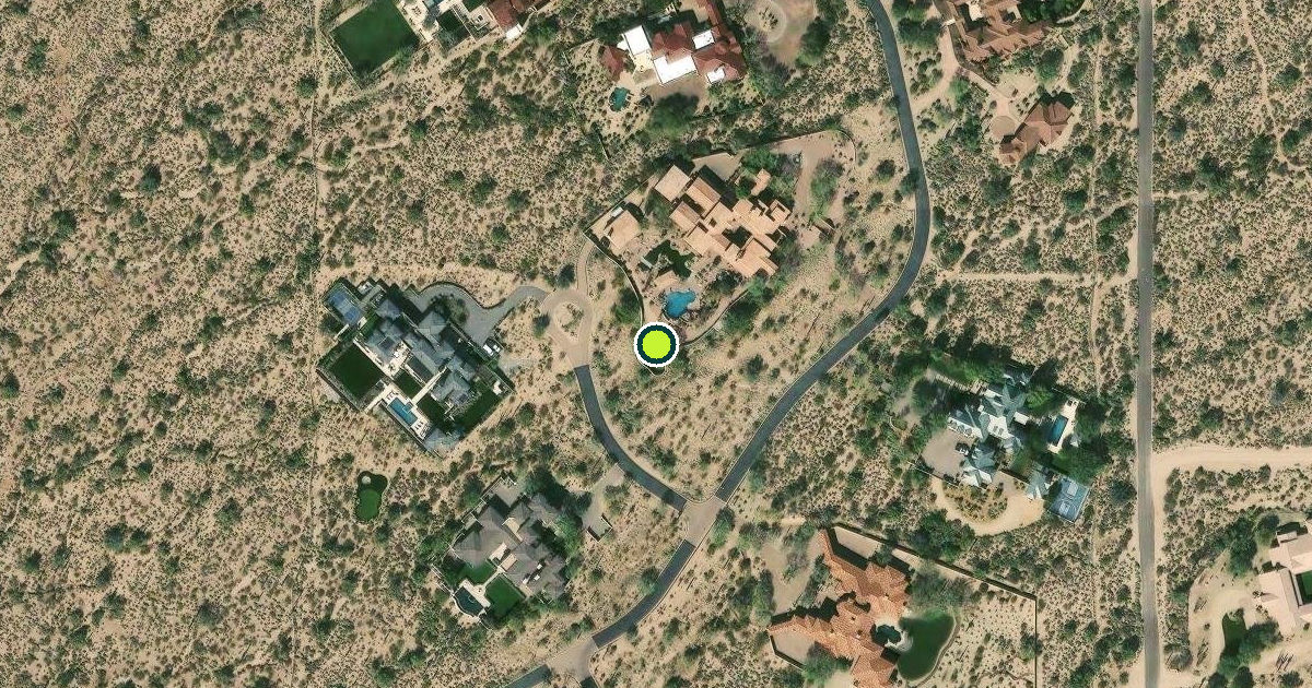 Satellite view of Scottsdale Pickleball Courts