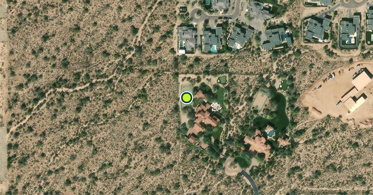 Satellite view of Scottsdale Pickleball Courts