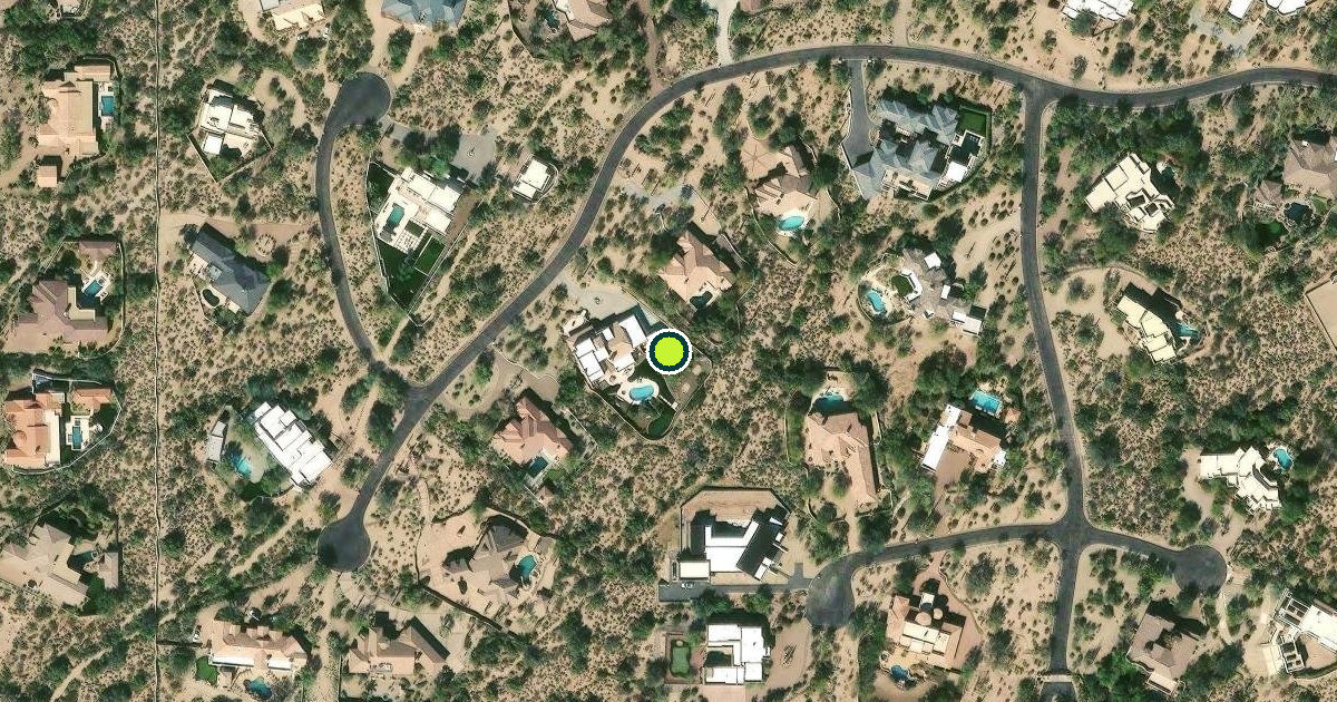 Satellite view of Scottsdale Pickleball Courts