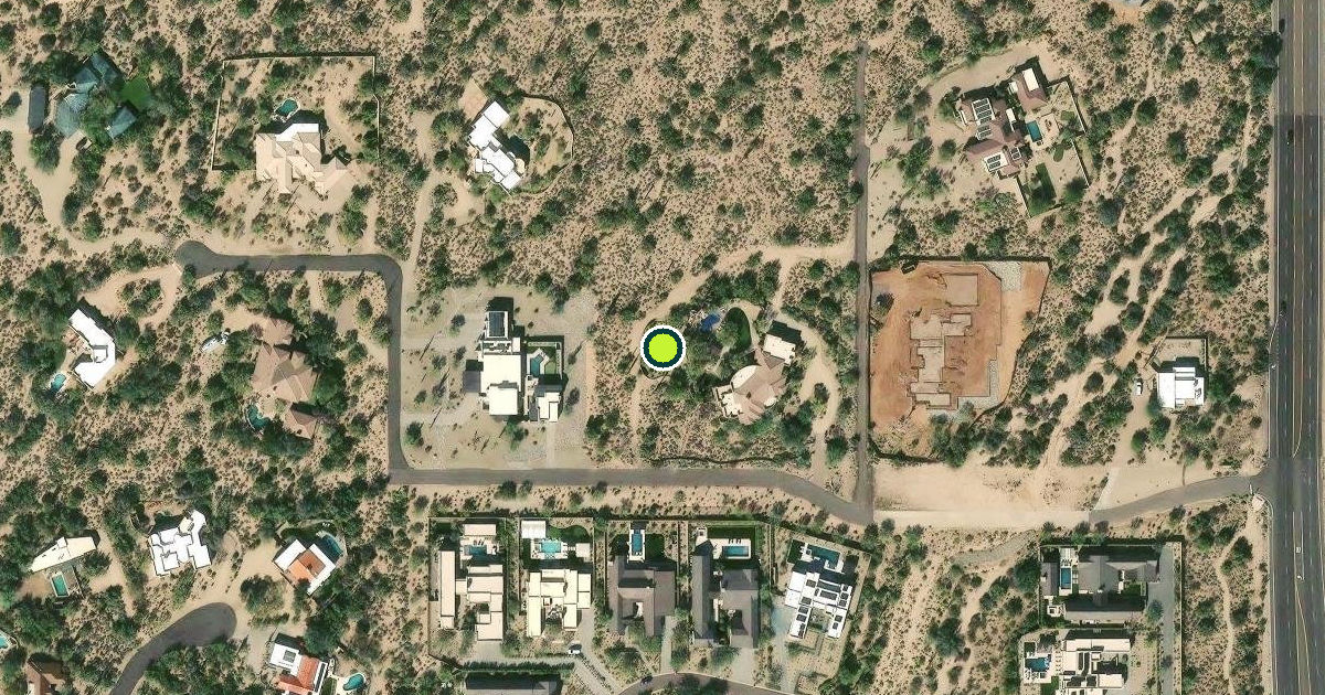 Satellite view of Scottsdale Pickleball Courts