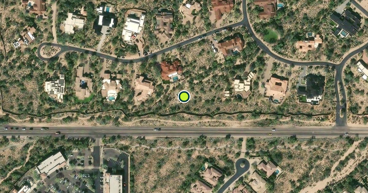 Satellite view of Scottsdale Pickleball Courts