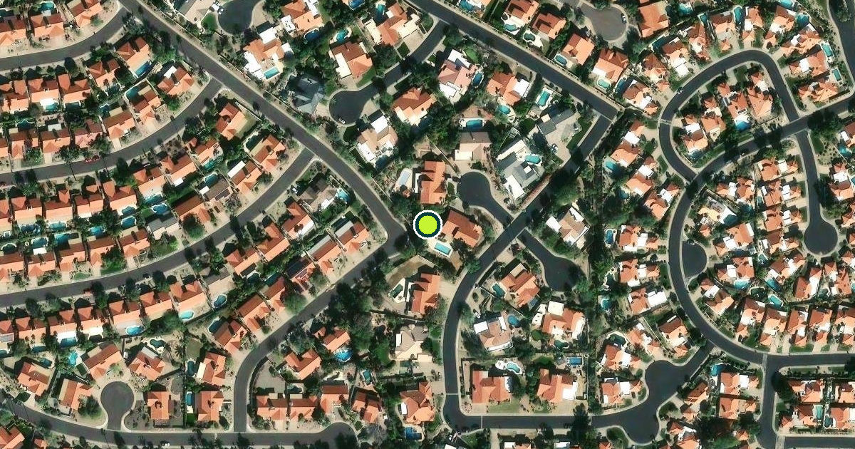 Satellite view of Scottsdale Pickleball Courts