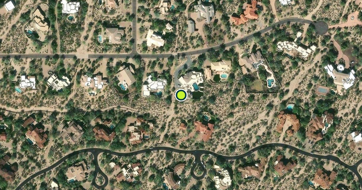 Satellite view of Scottsdale Pickleball Courts