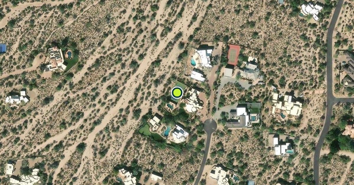 Satellite view of Scottsdale Pickleball Courts
