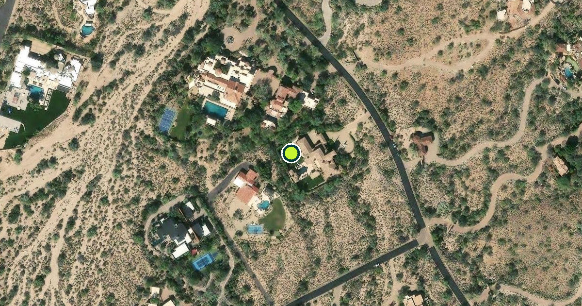 Satellite view of Scottsdale Pickleball Courts
