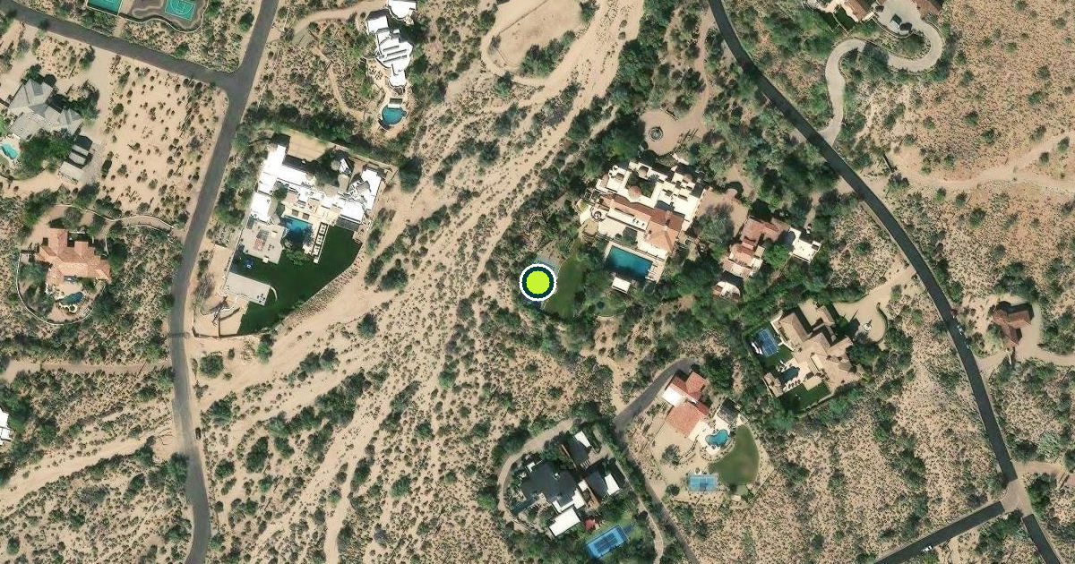 Satellite view of Scottsdale Pickleball Courts