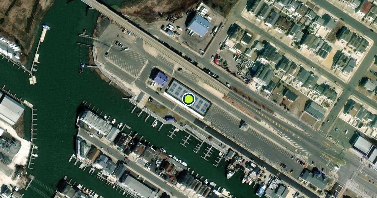 Satellite view of Sea Isle City Pickleball Courts