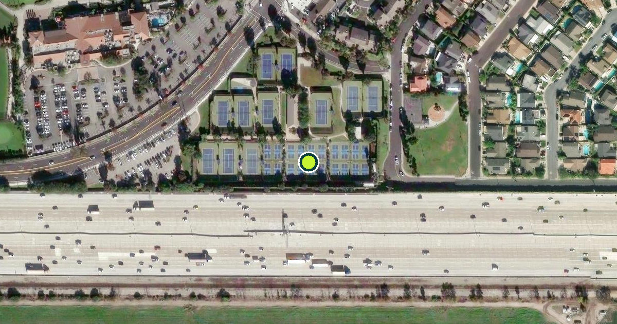 Satellite view of Seal Beach Pickleball Courts