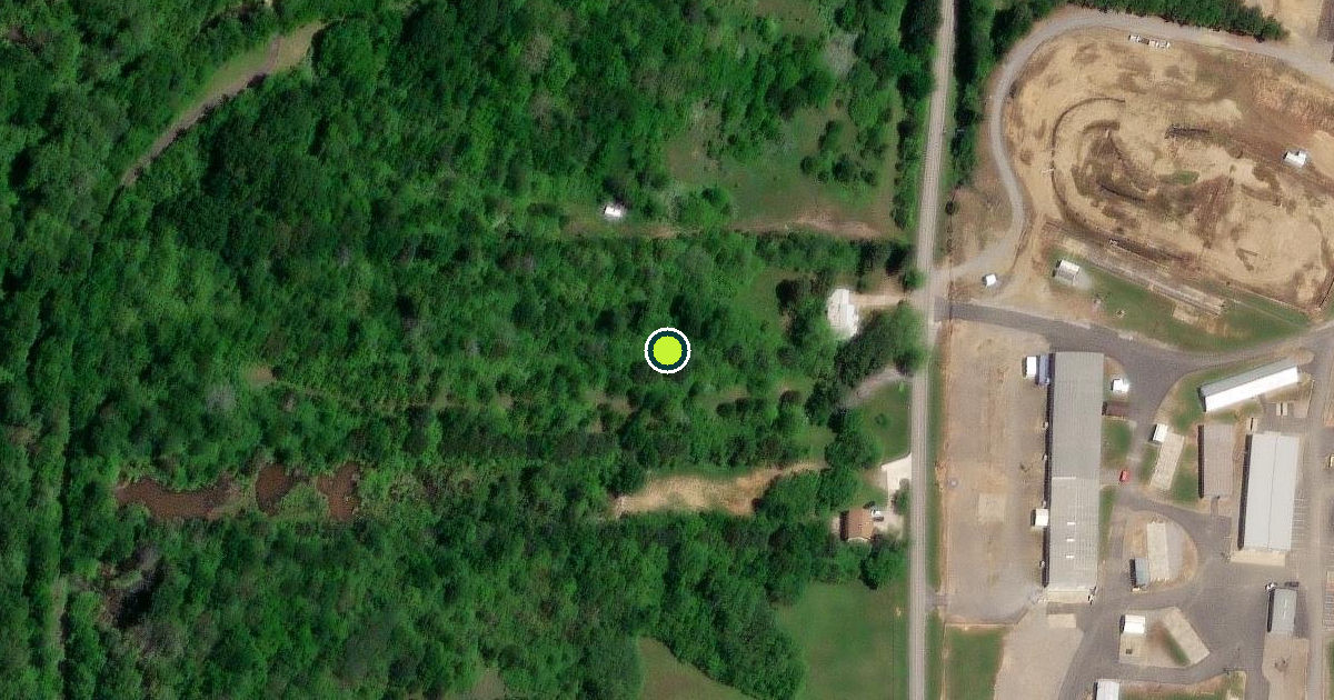 Satellite view of Searcy Pickleball Courts