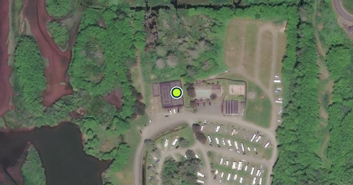 Satellite view of Seaside Pickleball Courts