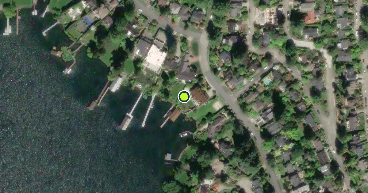 Satellite view of Seattle Pickleball Courts