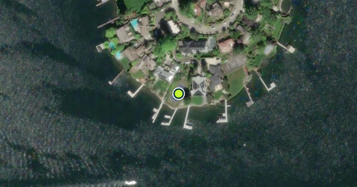 Satellite view of Seattle Pickleball Courts