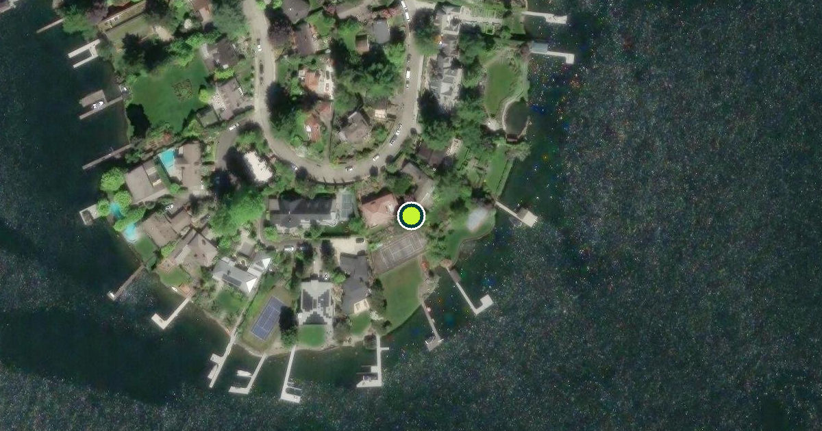 Satellite view of Seattle Pickleball Courts