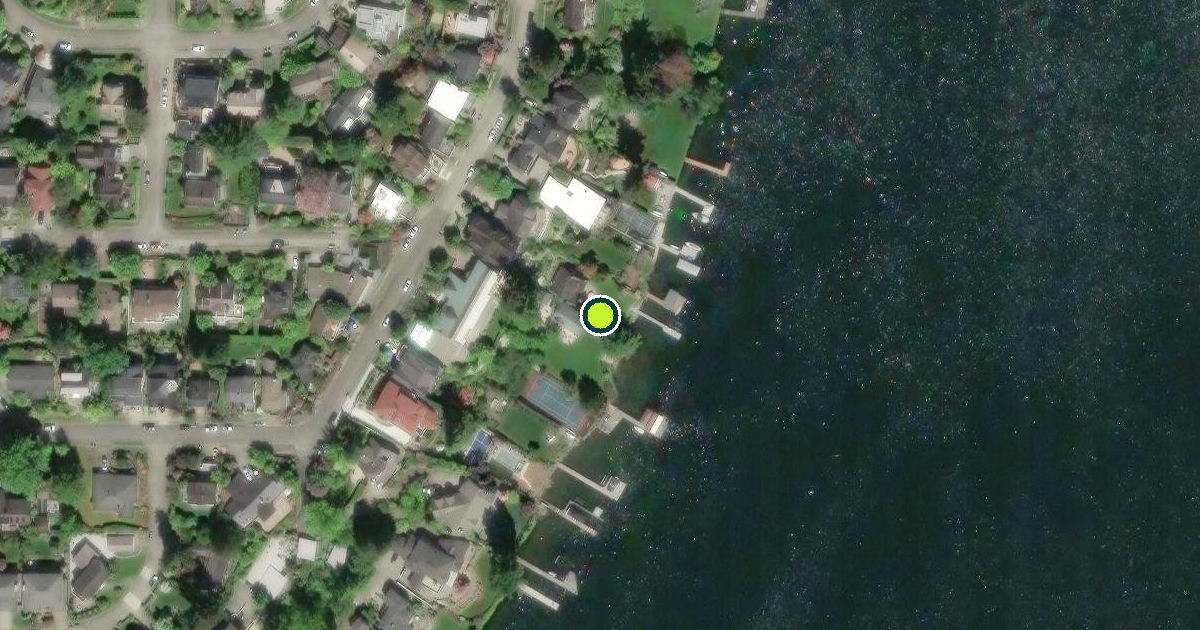 Satellite view of Seattle Pickleball Courts