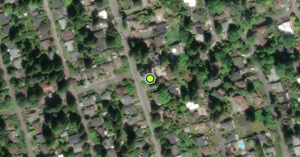 Satellite view of Seattle Pickleball Courts