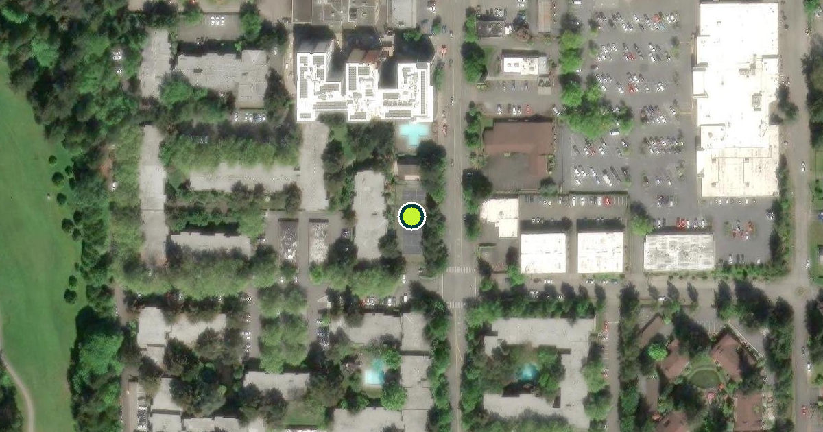 Satellite view of Seattle Pickleball Courts