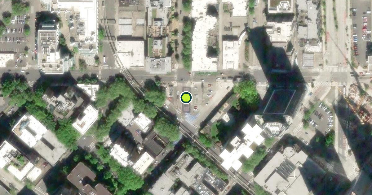 Satellite view of Seattle Pickleball Courts