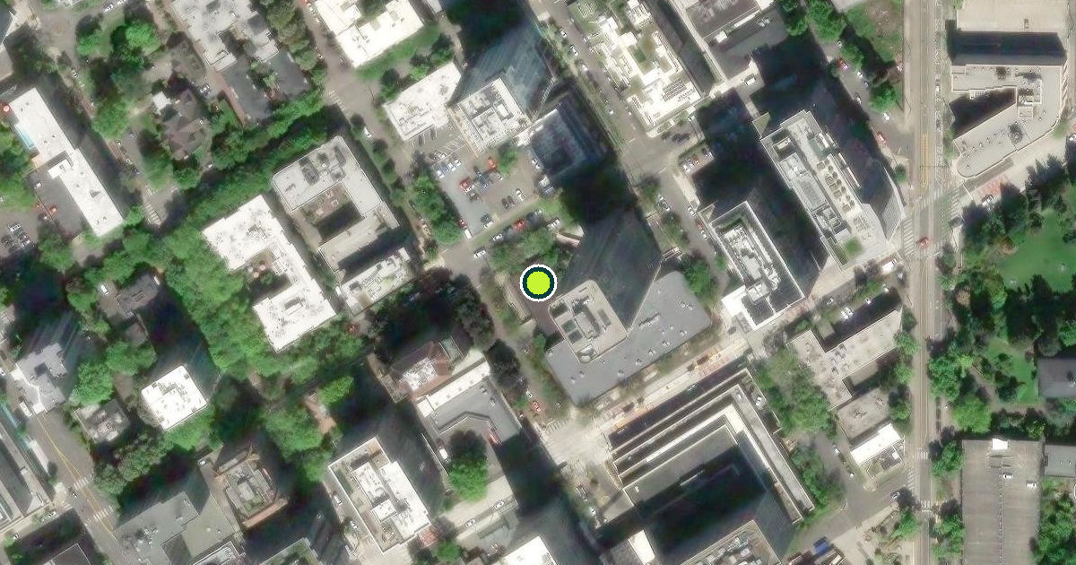 Satellite view of Seattle Pickleball Courts