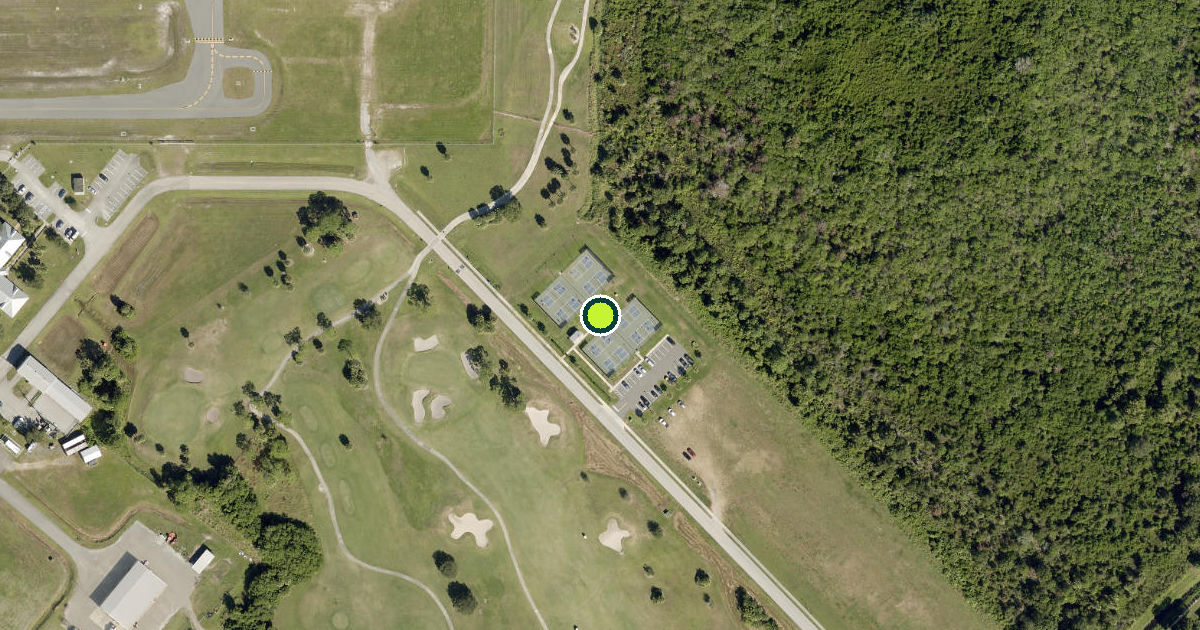Satellite view of Sebastian Pickleball Complex