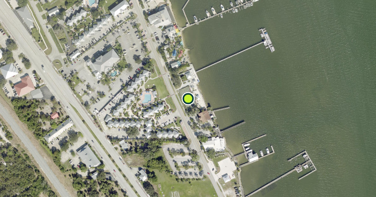 Satellite view of Sebastian Pickleball Courts