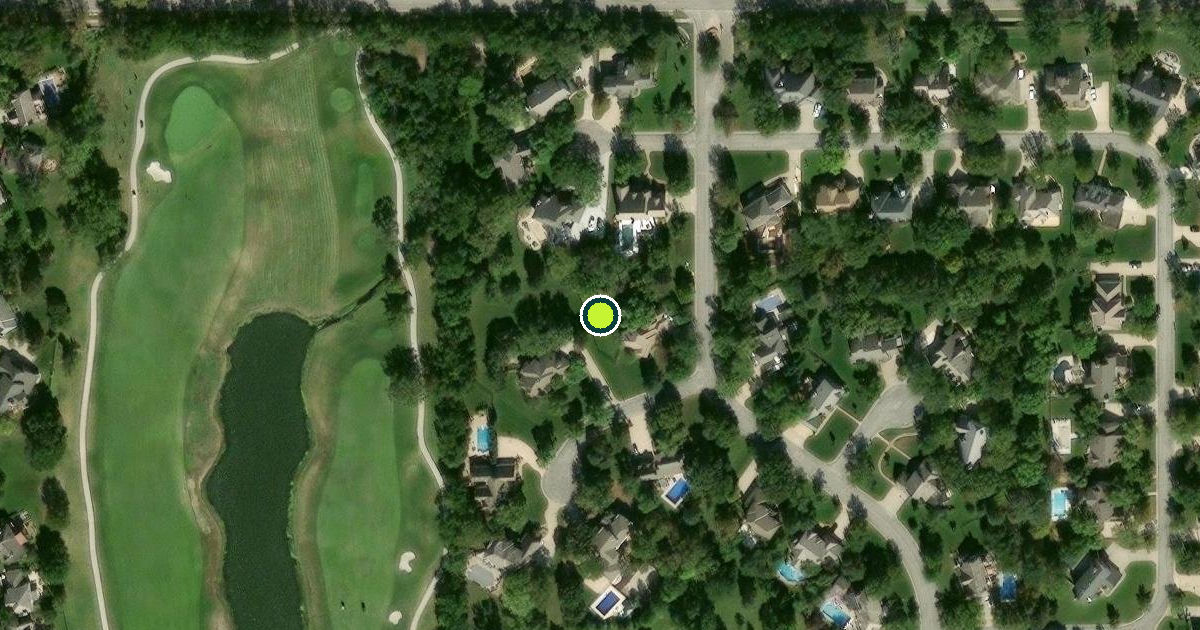 Satellite view of Sedgwick County Pickleball Courts