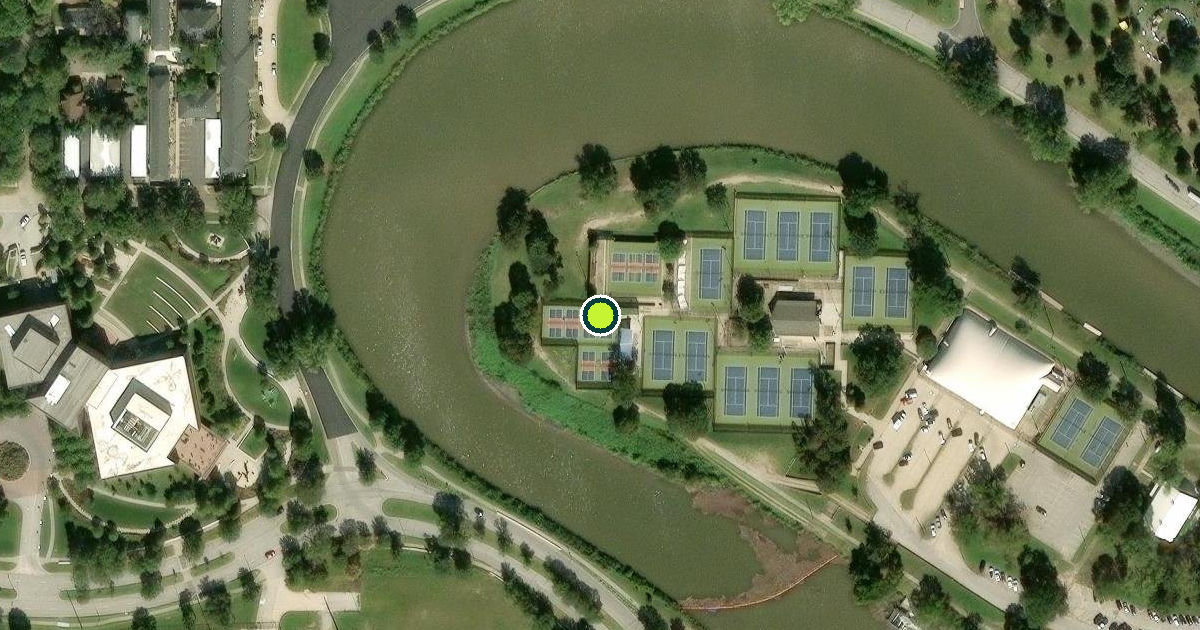 Satellite view of Sedgwick County Pickleball Courts