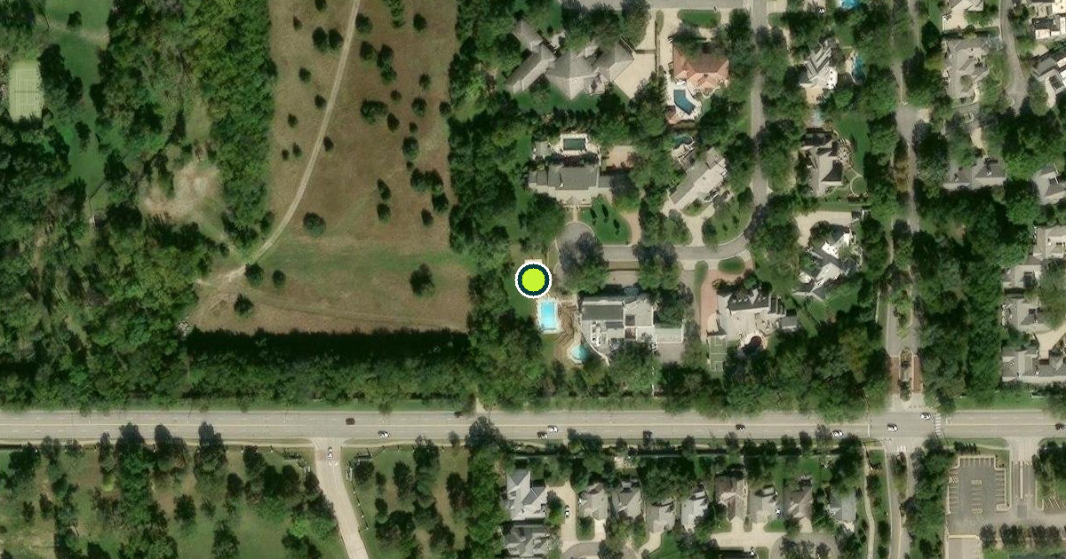 Satellite view of Sedgwick County Pickleball Courts