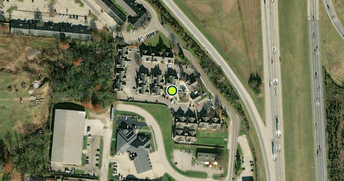 Satellite view of Sharonville Pickleball Courts